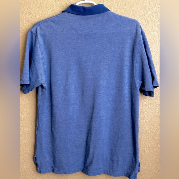 Yes Saint Laurent Short Sleeve Blue Polo - Picture 2 of 8